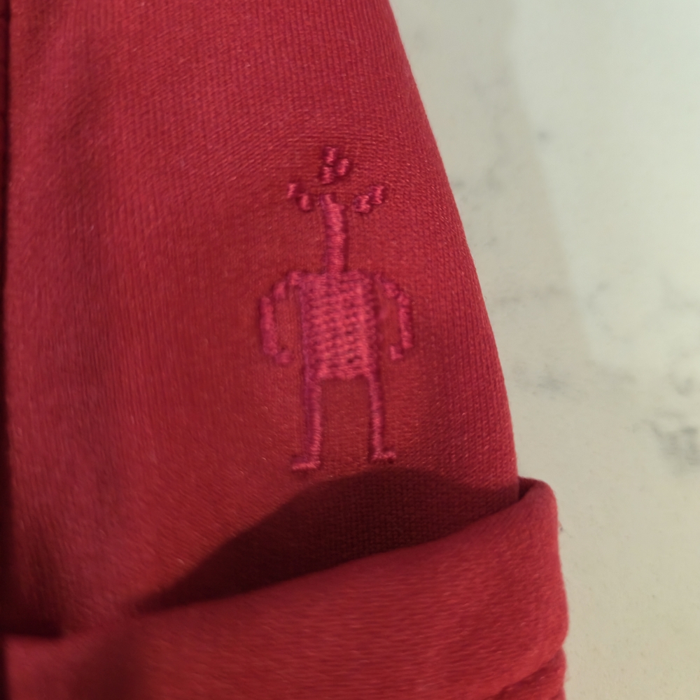 Smartwool‎ Red Quilted Mini Skirt - Picture 6 of 12